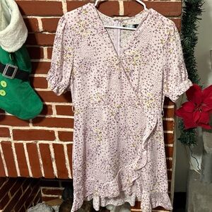 Missguided Light Pink Floral Top